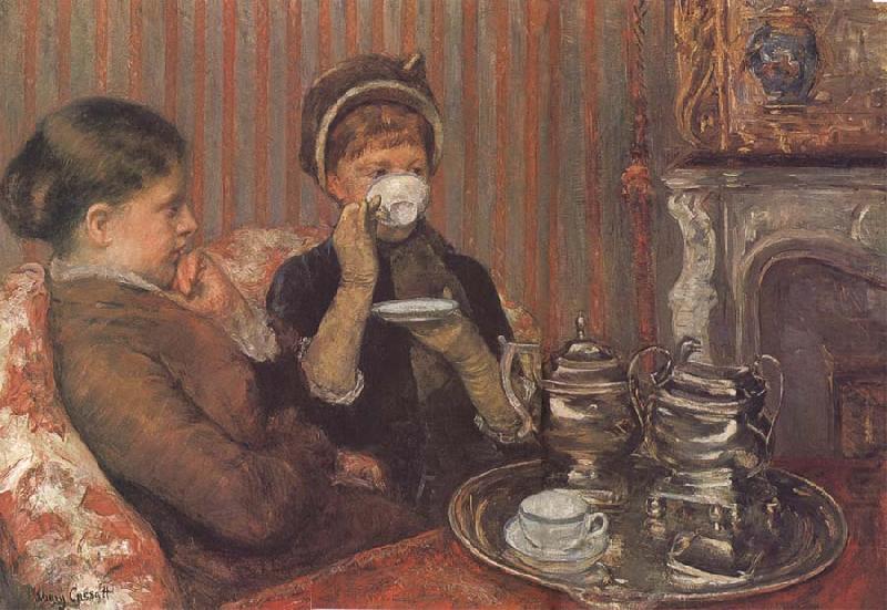 Mary Cassatt Afternoon tea china oil painting image